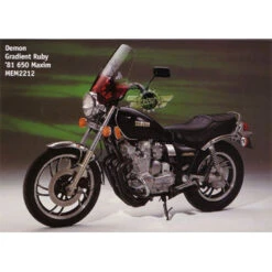 Memphis Shades Demon 2-Point Handlebar Mounted Universal Windshield -Motorcycle Gear Shop DEMON YAMAHA