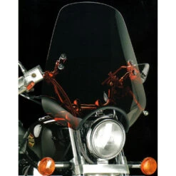 Memphis Shades Classic Deuce 2-Point Handlebar Mounted Universal Windshield -Motorcycle Gear Shop PUMEM2121 CLASSIC DEUCE