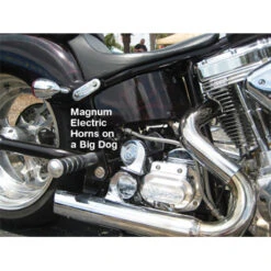 Rivco Magnum Electric Horn Set -Motorcycle Gear Shop RVELCHRN ATT 02