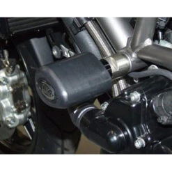 R&G Racing CP0266BL Frame Sliders, Aero Style, For Multistrada 1200 (2010-2014) -Motorcycle Gear Shop TTLRG CP0266BL 02