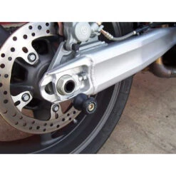 R&G Cotton Reel Swingarm Spools - KTM 690 / 950 / 990 -Motorcycle Gear Shop TTLRG CR0009BK 03