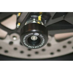 R&G Front Axle Sliders - Aprilia / Ducati / Moto Guzzi -Motorcycle Gear Shop TTLRG FP0020BK 03