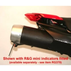 R&G "Tail Tidy" Fender Eliminator Kit - Hypermotard 796 & 1100 -Motorcycle Gear Shop TTLRG LP0054BK 08