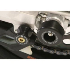 R&G Rear Axle Sliders - KTM 690 Duke III / Enduro / SMC / Supermoto -Motorcycle Gear Shop TTLRG SP0022BK 04