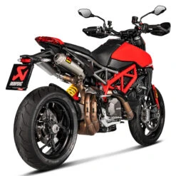 Akrapovic S-D9SO15-HCBT Slip-on Line Exhausts, Titanium For Ducati Hypermotard 950/SP '19-