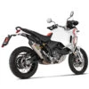 Akrapovic S-D9SO19-HJAT Slip-on Line Exhaust, Titanium For Ducati DesertX '22- -Motorcycle Gear Shop akrapovic s d9so19 hjat slip on line exhaust