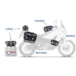 Amphibious MB-02.01 Upbag Drybag, Black -Motorcycle Gear Shop amphibious mb 02 01 upbag drybag black image5