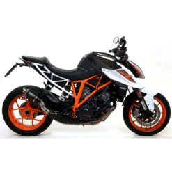 Arrow 71537GPI GP2 Exhaust, Nichrome Dark For KTM 1290 Superduke / R '17-'19 -Motorcycle Gear Shop arrow 71537gpi gp2 exhaust image3