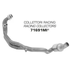 Arrow 71691MI Racing Exhaust Collector For Benelli Leoncino 500 (2017-)
