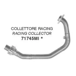 Arrow 71745MI Racing Collector, Stainless Steel For Husqvarna Svartpilen/Vitpilen 401 '20-