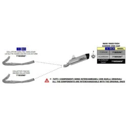 Motorcycle Gear Shop -Motorcycle Gear Shop arrow 71805pk maxi race tech exhaust image7