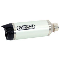 Arrow 71907AK Thunder Slip-on Exhaust, Aluminum For Aprilia Dorsoduro 900 '17-'19