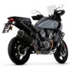 Arrow 72007SKN Sonora Racing Slip-on Exhaust, Titanium Dark For Harley Pan America '20-