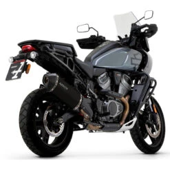 Arrow 72007SKN Sonora Racing Slip-on Exhaust, Titanium Dark For Harley Pan America '20-