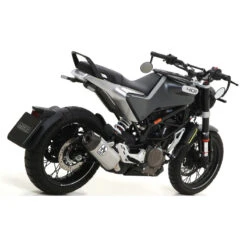 Arrow 72631AK Indy-Race Slip-on Exhaust, Aluminum For Svartpilen/Vitpilen 401 '20-