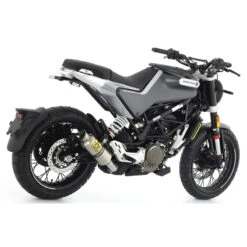 Arrow 72636GP GP2 Slip-on Exhaust, Titanium For Husqvarna Svartpilen 125 (2021-)