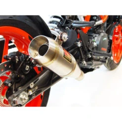 Competition Werkes WKT392 GP Slip-On Exhaust For KTM 390 Duke (2017-)