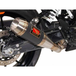 Competition Werkes WKT393-S Slip-on Exhaust For KTM 390 Duke (2021-) -Motorcycle Gear Shop competition werkes wkt393 s slip on exhaust image2
