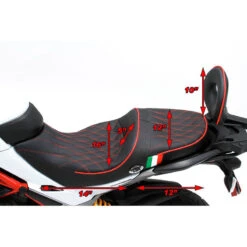 Corbin D-MULTI-15 Canyon Dual Sport Seat(no Heat) For Multistrada V2/S, 1200 & 1260 '15-'21 -Motorcycle Gear Shop corbin d multi 15 canyon dual sport seat no heat image14