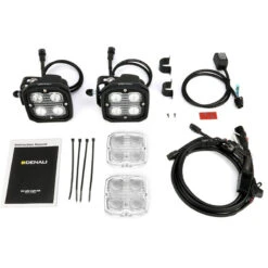 Denali D4-10000 2.0 TriOptic LED Light Kit With DataDim Technology -Motorcycle Gear Shop denali d4 10000 2 0 trioptic led light kit image3