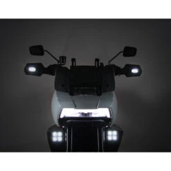 Denali LAH.23.10400 T3 Turn Signal Handguard Kit For Harley Pan America 1250 '21- -Motorcycle Gear Shop denali lah 23 10400 t3 turn signal handguard kit image5