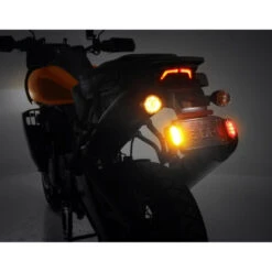 Denali LAH.23.10500 Rear T3 Turn Signal License Plate Kit For Harley Pan America 1250 '21- -Motorcycle Gear Shop denali lah 23 10500 rear t3 turn signal kit image3