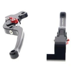 Evotech PRN002943-003452 Folding Clutch And Brake Levers Hypermotard 821/939 SP '16-'18 -Motorcycle Gear Shop evotech prn002943 003452 clutch brake levers image4