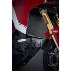 Evotech PRN012480-012481-013979 Radiator Guard Set For Ducati Multistrada 1260 (2018-) -Motorcycle Gear Shop evotech prn012480 012481 013979 radiator guard set image5
