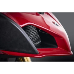 Evotech PRN012480-012481-014575 Radiator/Oil Guard & Skid Plate For Multistrada 950/V2 -Motorcycle Gear Shop evotech prn012480 012481 014575 radiator oil guard image3