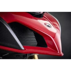Evotech PRN012480-012481 Radiator Guard Set For Ducati Multistrada 950/1200/1260 '15- -Motorcycle Gear Shop evotech prn012480 012481 radiator guard set image5