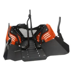 Evotech PRN015305-015318 Skid Plate, Orange For KTM 1290 Super Duke R/Evo (2020-) -Motorcycle Gear Shop evotech prn015305 015318 skid plate image4