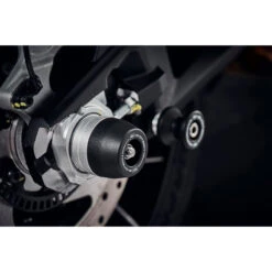 Evotech PRN015986 Rear Axle Sliders For Ducati Desert X (2022-) -Motorcycle Gear Shop evotech prn015986 rear axle sliders image3