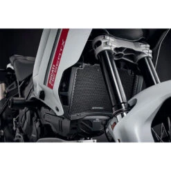 Evotech PRN016016 Radiator Guard For Ducati DesertX (2022-) -Motorcycle Gear Shop evotech prn016016 radiator guard image3