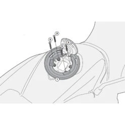 Givi BF22 Easylock Tank Ring For BMW Models