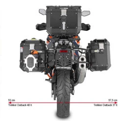 Givi PLO7713CAM Outback Side Carriers For KTM 1290 Super Adventure R/S (2021-) -Motorcycle Gear Shop givi plo7713cam outback side carriers image2
