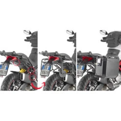 Givi PLOR7412CAM Rapid Release Side Case Holder For Ducati Multistrada 950 (19-20)