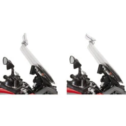 Givi S180T Universal Spoiler Shield, Transparent -Motorcycle Gear Shop givi s180t universal spoiler shield transparent image3