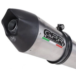 GPR E4.D.127.GPAN.TO GP Evo4 Titanium Slip-on Exhaust For Ducati Hyperstrada 939 '16-'18 -Motorcycle Gear Shop gpr 87 race gpan to gpe titanium exhaust image2 1