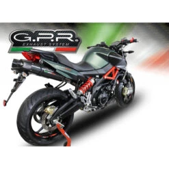 GPR E4.A.69.GPAN.PO GP Evo4 Poppy Slip-on Exhausts For Aprilia Shiver 900 (2017-)