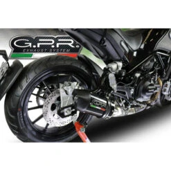 GPR E4.BE.14.FCE4 Furore Carbon Slip-on Exhaust For Benelli Leoncino 500 Trail (2017-)