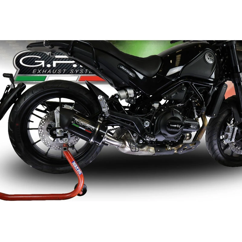 GPR E4.BE.14.FCE4 Furore Carbon Slip-on Exhaust For Benelli Leoncino 500 Trail (2017-) 4 GPR E4.BE.14.FCE4 Furore Carbon Slip-on Exhaust For Benelli Leoncino 500 Trail (2017-) - Image 2
