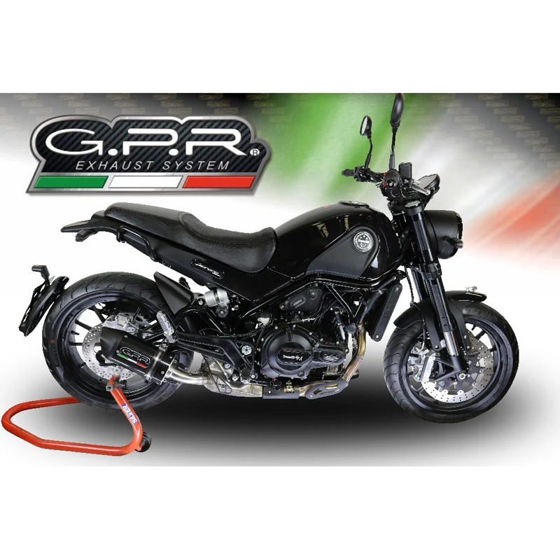 GPR E4.BE.14.FCE4 Furore Carbon Slip-on Exhaust For Benelli Leoncino 500 Trail (2017-) 5 GPR E4.BE.14.FCE4 Furore Carbon Slip-on Exhaust For Benelli Leoncino 500 Trail (2017-) - Image 3