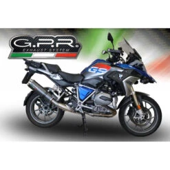 GPR E4.BM.103.DUAL.CA Dual Carbon Slip-on Exhaust For BMW R1200GS (2017-2018) -Motorcycle Gear Shop gpr e4 bm 103 dual ca dual carbon slip on exhaust image3