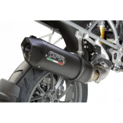 GPR E4.BM.104.FNE4 Furore Evo4 Nero Slip-on Exhaust For BMW R1200GS Adventure (2017-2018)