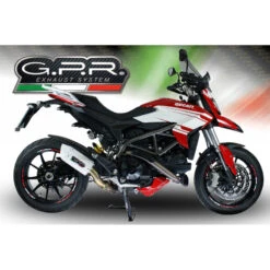 GPR E4.D.127.1.ALBE4 Albus Evo4 Slip-on Exhaust For Ducati Hypermotard 939 (2016-) -Motorcycle Gear Shop gpr e4 d 127 1 albe4 albus evo4 slip on exhaust image3