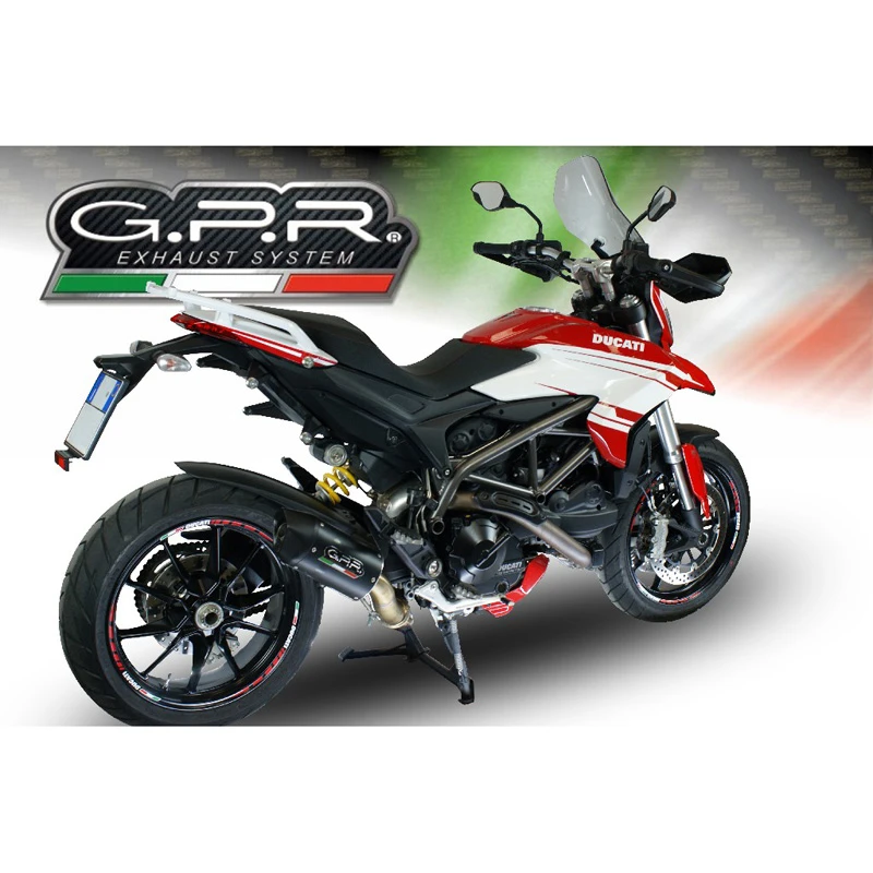 GPR E4.D.127.1.FNE4 Furore Evo4 Nero Slip-on Exhaust Ducati Hypermotard 939 (2016-) 4 GPR E4.D.127.1.FNE4 Furore Evo4 Nero Slip-on Exhaust Ducati Hypermotard 939 (2016-) - Image 2