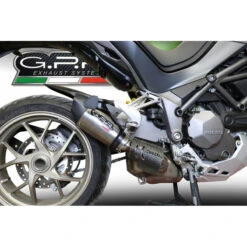 GPR E4.D.130.GPAN.TO GPE Anniversary Titanium Slip-on Exhaust Ducati Multistrada 1260 (2018-)
