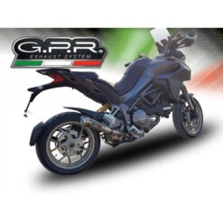 GPR E4.D.130.PCEV Powercone Evo Slip-on Exhaust Ducati Multistrada 1260 (2018-) -Motorcycle Gear Shop gpr e4 d 130 pcev powercone evo slip on exhaust image3