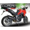 GPR E4.D.131.GPAN.PO GP Evo4 Poppy Slip-on Exhaust For Ducati Multistrada 950 (2017-) -Motorcycle Gear Shop gpr e4 d 131 gpan po gp evo4 poppy slip on exhaust