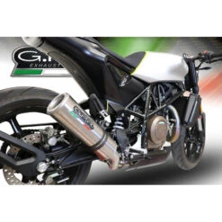 GPR E4.HU.43.M3.TN M3 Titanium Natural Slip-on Exhaust Husqvarna Svartpilen 701 (2019-)